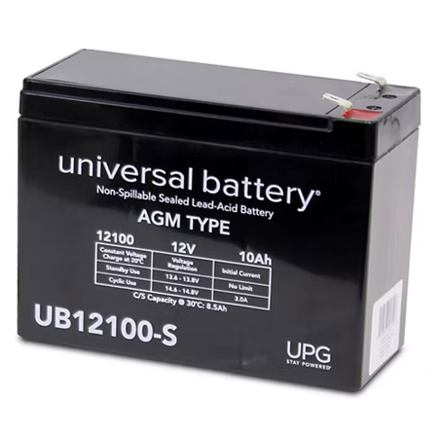 (image for) Trailer Breakaway System Battery Replacement Dexter/Redneck #UB12100S