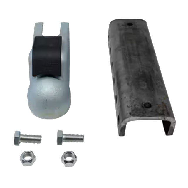 (image for) Trailer Demco Adjustable Coupler Kit 20k With Bolts-Channel Dexter/Redneck #14040-95KT-CXL20K