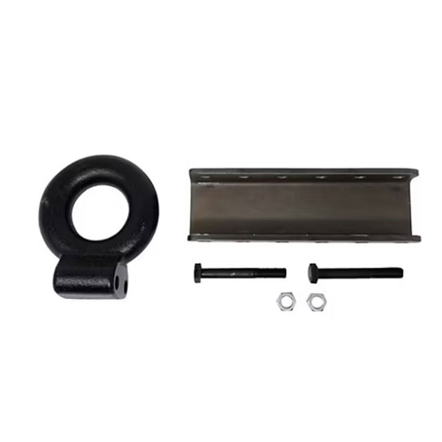 (image for) Trailer Adjustable Tow Ring Coupler With 5 Position Channel 3" Eye 14k Dexter/Redneck #18128XL