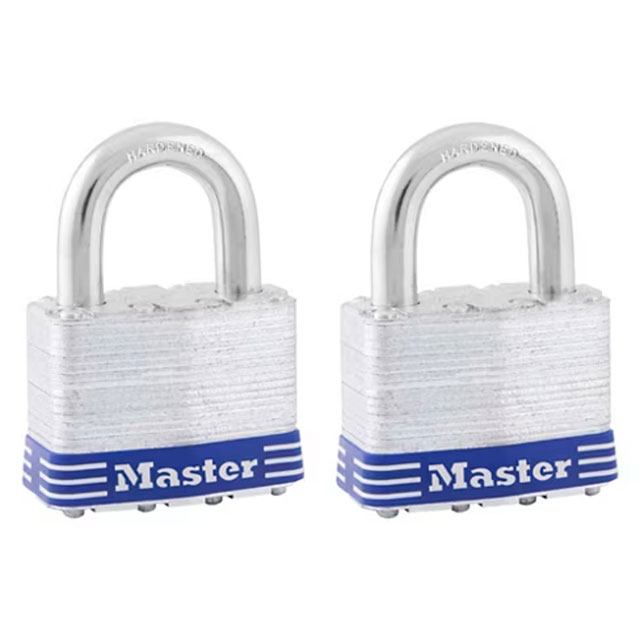 (image for) Laminated Padlock Twin Pack Keyed Alike Dexter/Redneck #5T