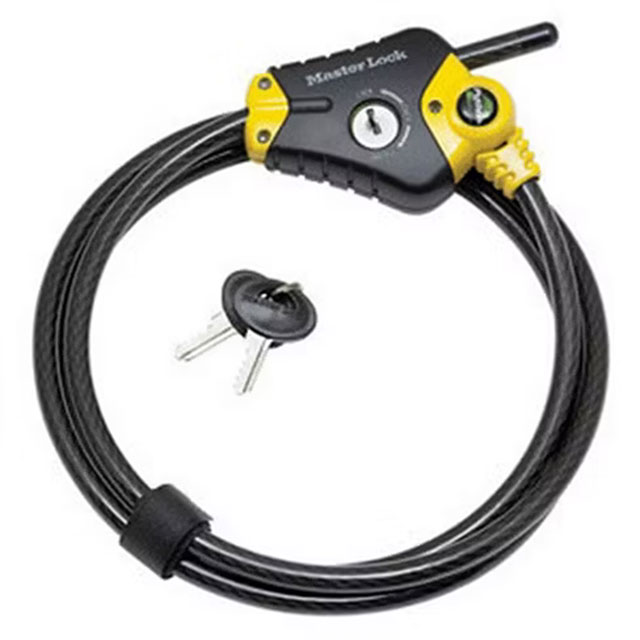 (image for) Python Adjustable Padlock & Cable 6' Dexter/Redneck #8413XDPF