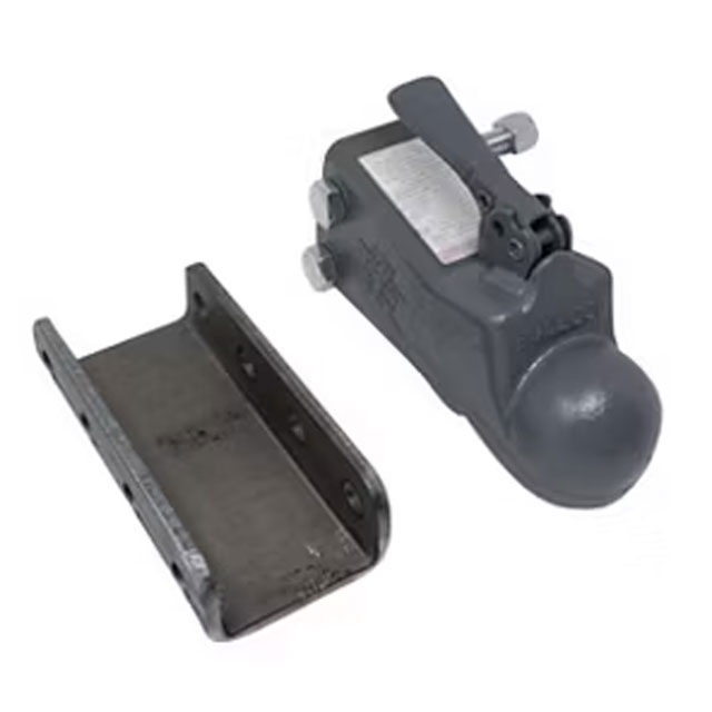 (image for) Trailer Bulldog Adjustable Coupler With 3 Position Channel 2 5/16" Ball 14k Dexter/Redneck #A256C