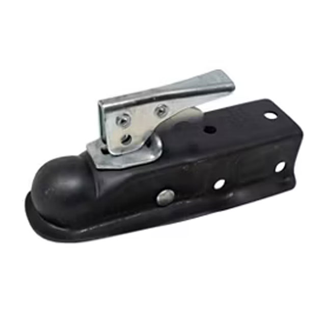 (image for) Trailer Ram Straight Tongue Coupler 1 7/8" Ball 2K Oily 2" Channel Dexter/Redneck #CT2001