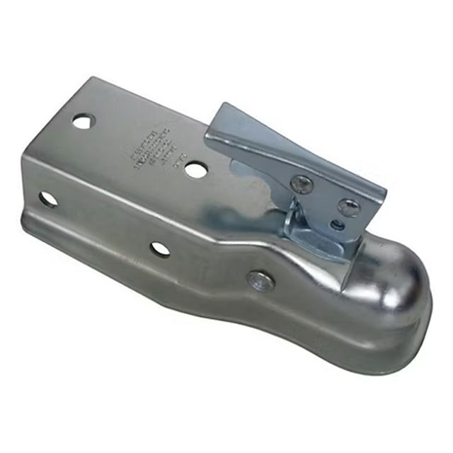 (image for) Trailer Ram Straight Tongue Coupler 2" Ball 3,500 lb. Zinc 3" Channel Dexter/Redneck #CT3003Z