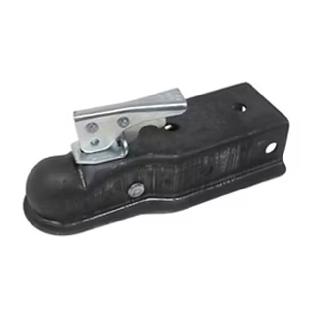 (image for) Trailer Ram Straight Tongue Coupler Ram 2" Ball 5,000 Oily 3" Channel Dexter/Redneck #CT5003