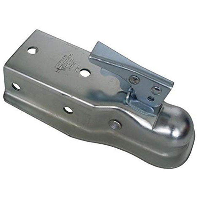 (image for) Trailer Dexter Straight Tongue Coupler 2" Ball 5,000 lb. Oily 3" Channel Dexter/Redneck #D074-007-00