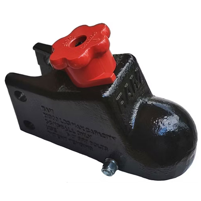 (image for) Trailer Ram Adjustable Channel Mount Coupler 2 5/16" Ball 21,000 lb. Dexter/Redneck #CTA-321