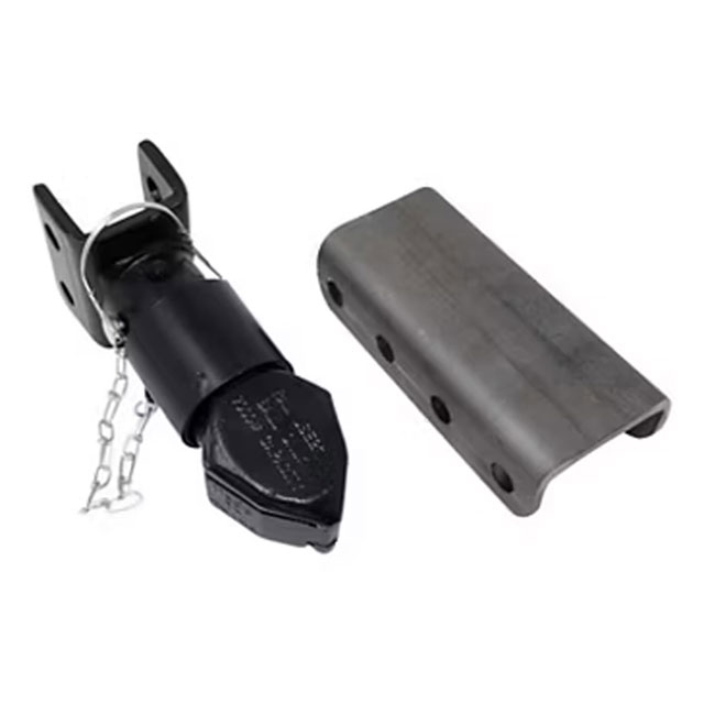 (image for) Trailer Ram Adjustable Coupler With 3 Position Channel 2" Ball 7,000 lb. Dexter/Redneck #CTA190C