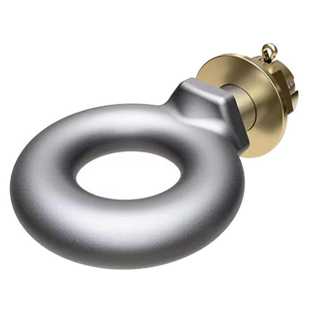 (image for) Trailer Wallace Foge Tow Ring With Shank 2 1/2" Eye 20,000 lb. Dexter/Redneck #D050A