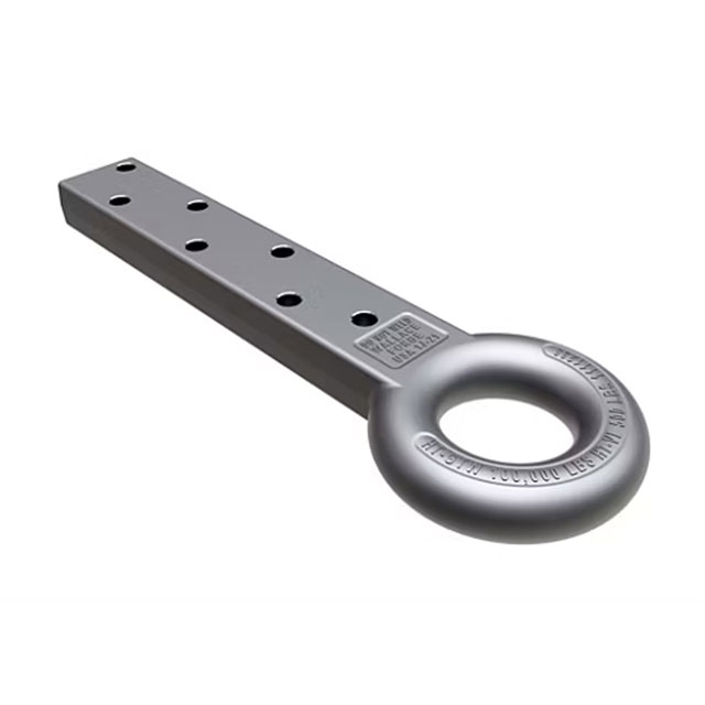 (image for) Trailer Wallace Forge Flat Mount Tow Ring 3" Eye 22,000 lb. 7 Bolt Dexter/Redneck #D052D