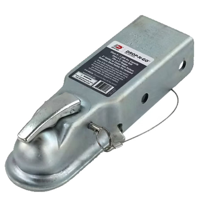 (image for) Trailer Dexter Straight Tongue Coupler 2" Ball 7,000 lb. Zinc 3" Channel Dexter/Redneck #K74-600-20