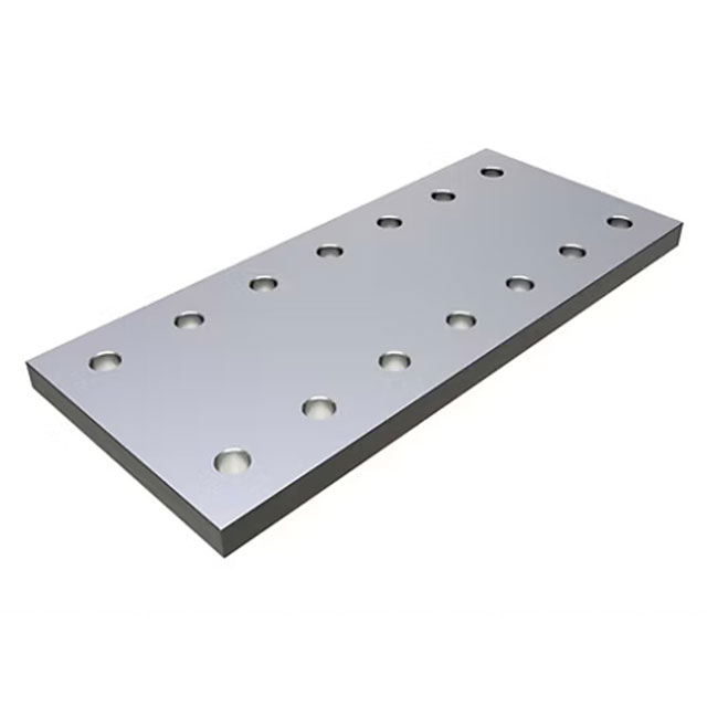 (image for) Trailer Flat Mount-Square Mount Tow Ring Nose Plate Dexter/Redneck #TNP71675