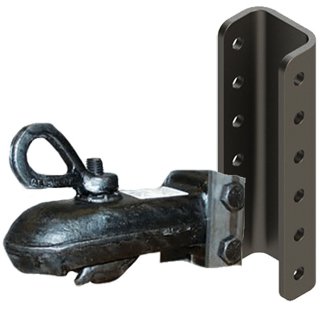 (image for) Trailer Yard Dog Adjustable Tongue Coupler With 5 Position Channel 2 5/16" Ball 12k Dexter/Redneck #WFAH4-AXL
