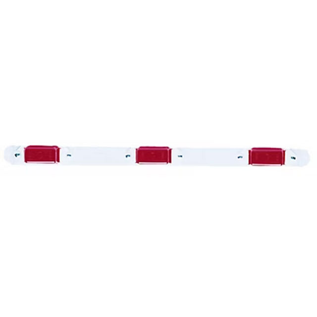 (image for) Trailer Identification Light Bar Incandescent 16.63" Red Mini 3 Bulb Dexter/Redneck #107-3R
