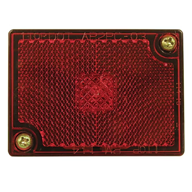 (image for) Marker Clearance Light Square Stud Mount Red Dexter/Redneck #114R