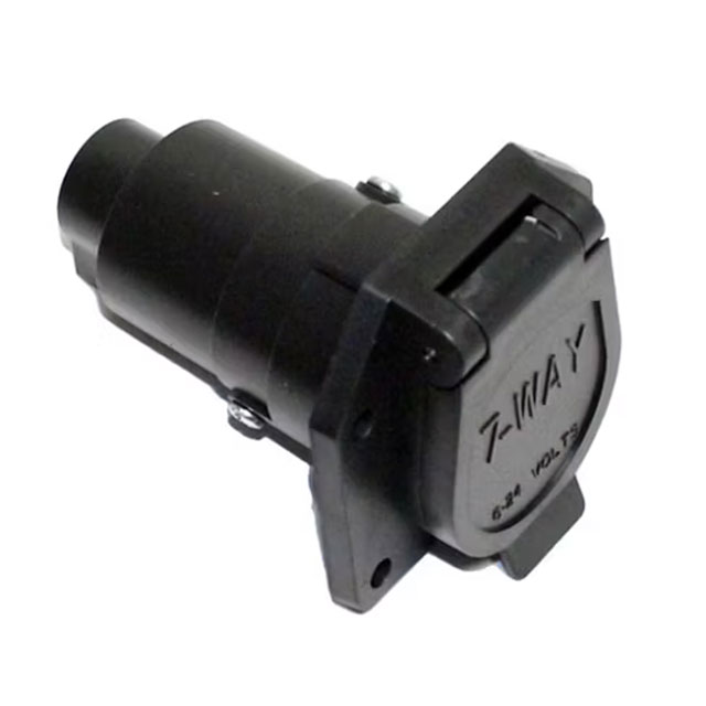 (image for) Trailer Wiring Connector Vehicle End 7 Way Blade RV Dexter/Redneck #12-707