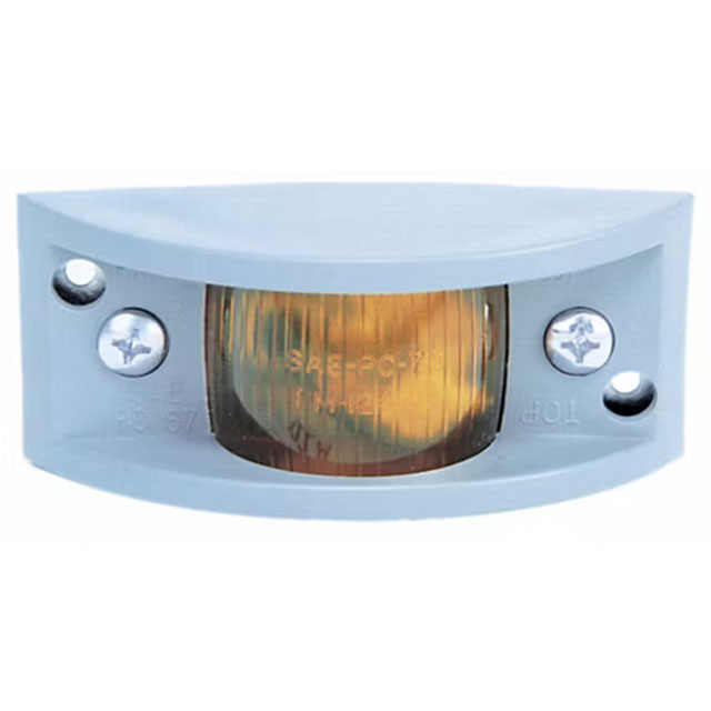 (image for) Trailer Marker Clearance Incandescent Light Only Incandescent Rectangular Amber Dexter/Redneck #122A