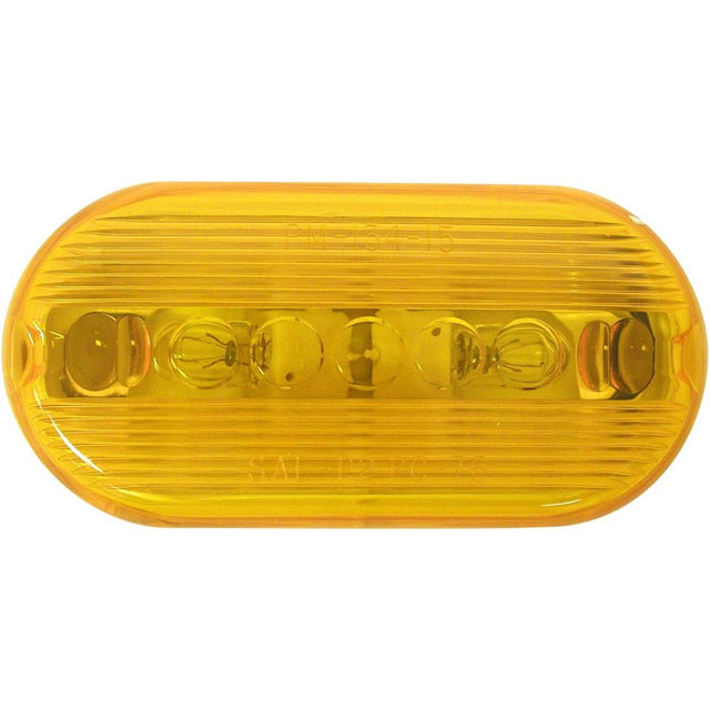 (image for) Marker Clearance Incandesent Light Oblong Two Bulb Amber Dexter/Redneck #135A