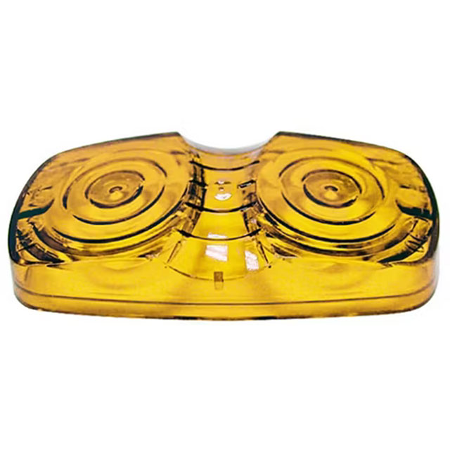 (image for) Trailer Clearance-Marker Light Replacement Lens Amber Dexter/Redneck #138-15A