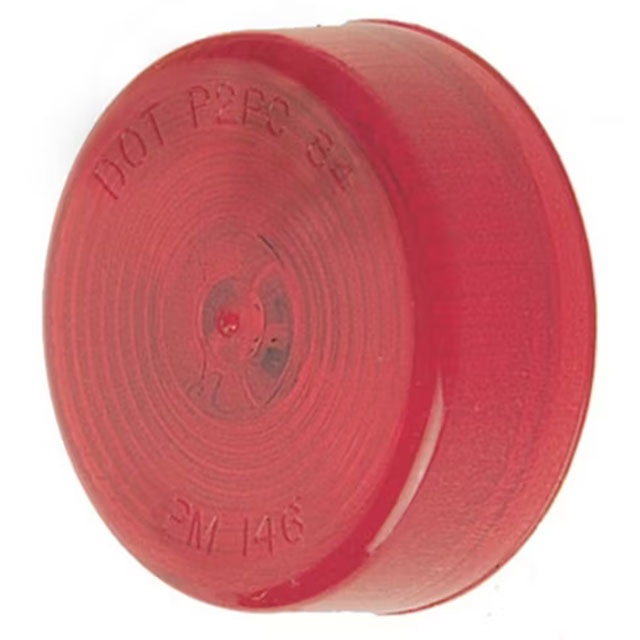 (image for) Trailer Marker Clearance Light 2" Round Red Standard Dexter/Redneck #146R
