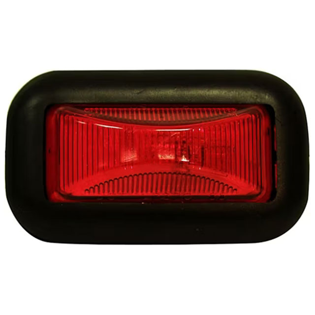(image for) Trailer Marker Clearance Light Kit Mini Thinline Red Dexter/Redneck #2636R