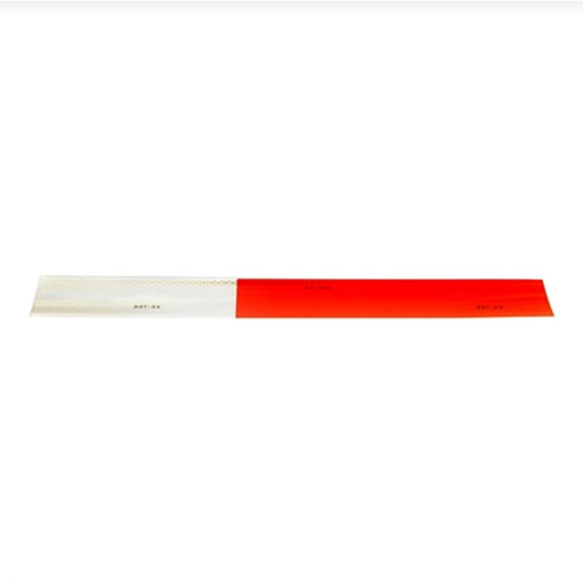 (image for) Conspicuity Tape 11" Red X 7" White 18" Strip Dexter/Redneck #29845