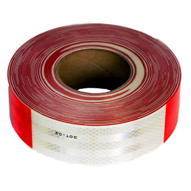 (image for) Conspicuity Tape 2" Wide 6" Red X 6" White Dexter/Redneck #31568
