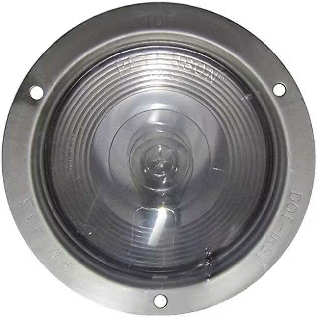 (image for) Trailer Back Up Incandescent Light Kit 4" Round Flange DOT Compliant Dexter/Redneck #411SC