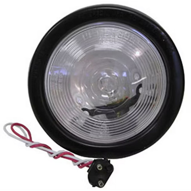 (image for) Trailer Back Up Incandescent Light Kit 4" Round Standard DOT Compliant Dexter/Redneck #415K