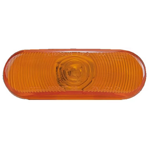 (image for) Trailer Park/Turn Light Only Incandescent 6'' Oval Amber Standard Dexter/Redneck #421A
