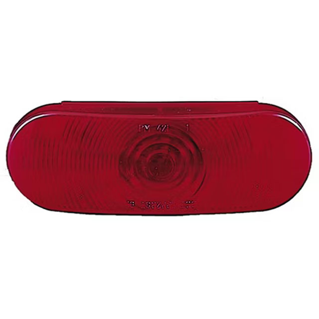 (image for) Trailer Stop/Turn/Tail Light Incandescent 6'' Oval 1 Bulb Standard Dexter/Redneck #421R