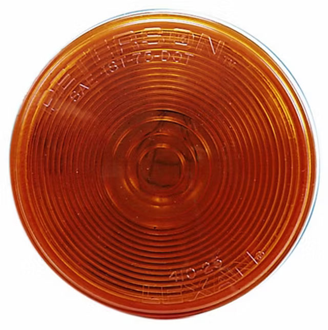 (image for) Trailer Park/Turn Light Only Incandescent 4'' Round Amber Standard Dexter/Redneck #426A