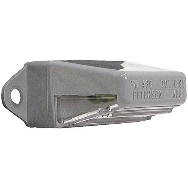 (image for) Trailer License Plate Light Incandescent Clear Dexter/Redneck #439