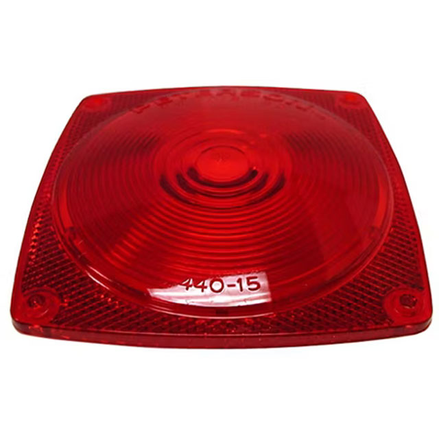 (image for) Trailer Stop/Tail/Turn New Style Light Replacement Red Lens Dexter/Redneck #440-15R