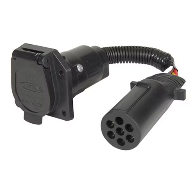(image for) Trailer Wiring Connector Adapt 7 Way Pin To 7 Way RV Dexter/Redneck #47425H