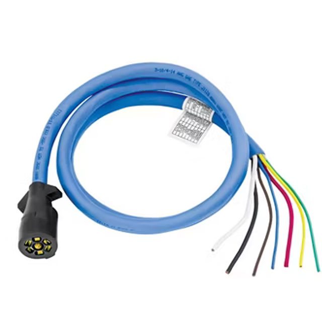(image for) Trailer Wiring Harness Trailer End Cold Weather 7 Way RV 12' Dexter/Redneck #54006