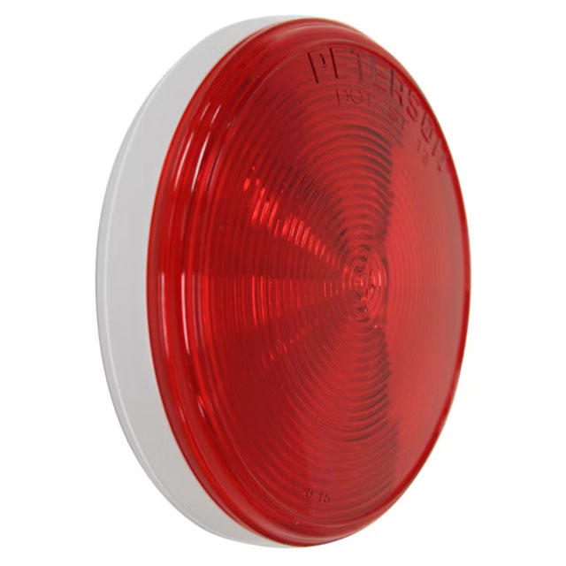 (image for) Trailer Stop/Turn/Tail Light Only LED 4'' Round Single Diode Red Dexter/Redneck #826R