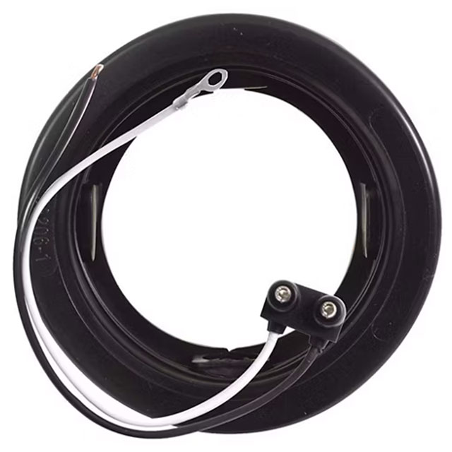 (image for) Trailer Light Recess Mount Grommet & Pigtail 2-1/2" Round Dexter/Redneck #A-57GK