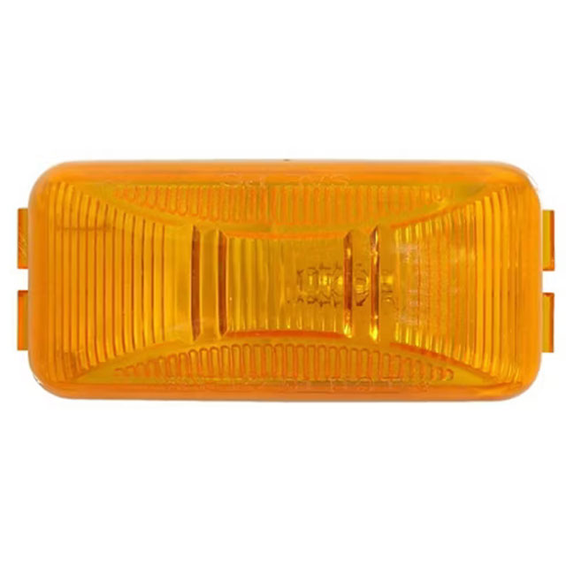 (image for) Trailer Marker Clearance Incandescent Light 2.5" Mini Thinline Amber Standard Dexter/Redneck #A-91AB