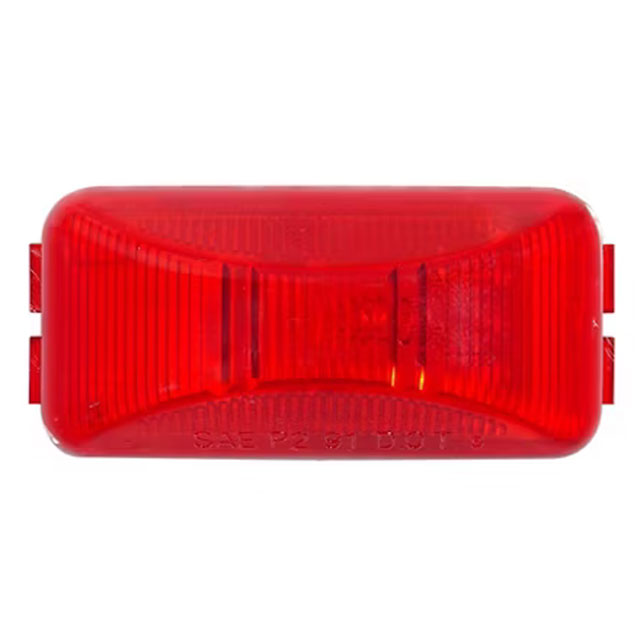 (image for) Trailer Marker Clearance Incandescent Light 2.5" Mini Thinline Red Standard Dexter/Redneck #A-91RB