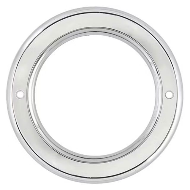 (image for) Trailer Light Chrome Grommet Cover 4" Round Dexter/Redneck #A45CGB