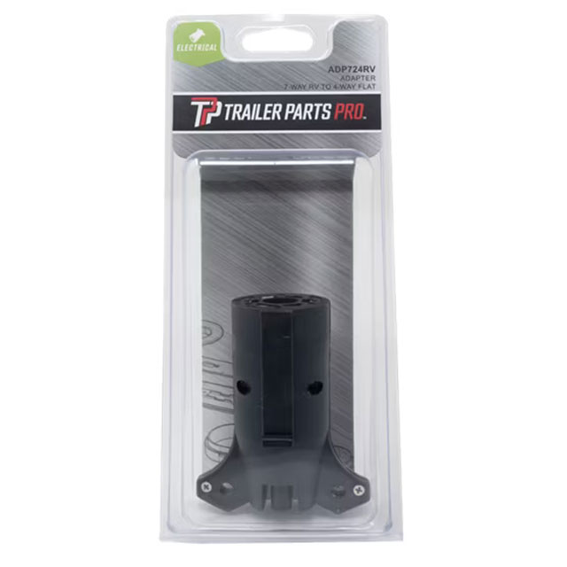 (image for) Trailer Wiring Connector Adaptor 7 Way RV Blade To 4 Flat Dexter/Redneck #ADP724RV