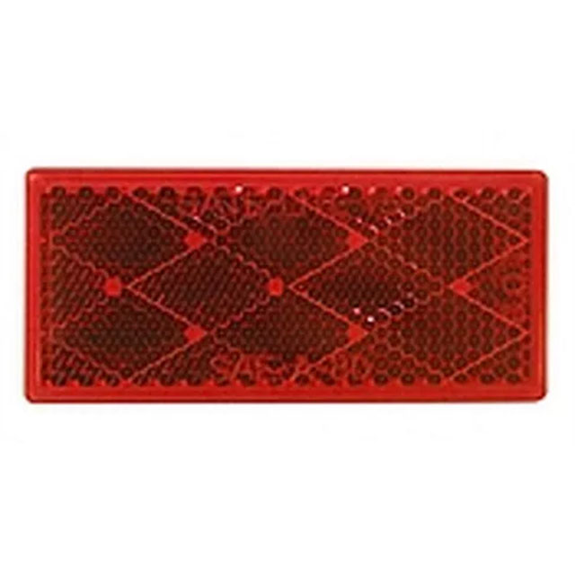 (image for) Trailer Reflector Red 3.19" Rectangular Dexter/Redneck #B483R