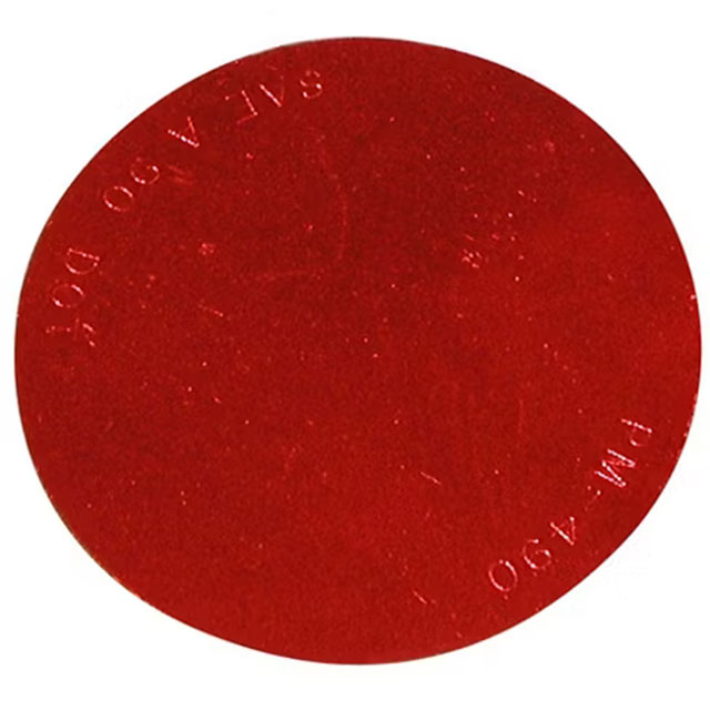 (image for) Trailer Reflector 2.88" Red Round Adhesive Back Dexter/Redneck #B490R