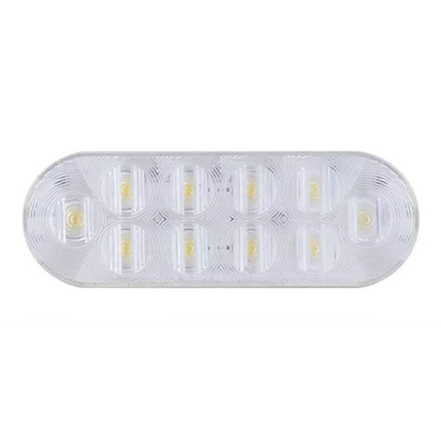 (image for) Trailer Back Up Light LED 6" Oval Standard Dexter/Redneck #BUL-10CB