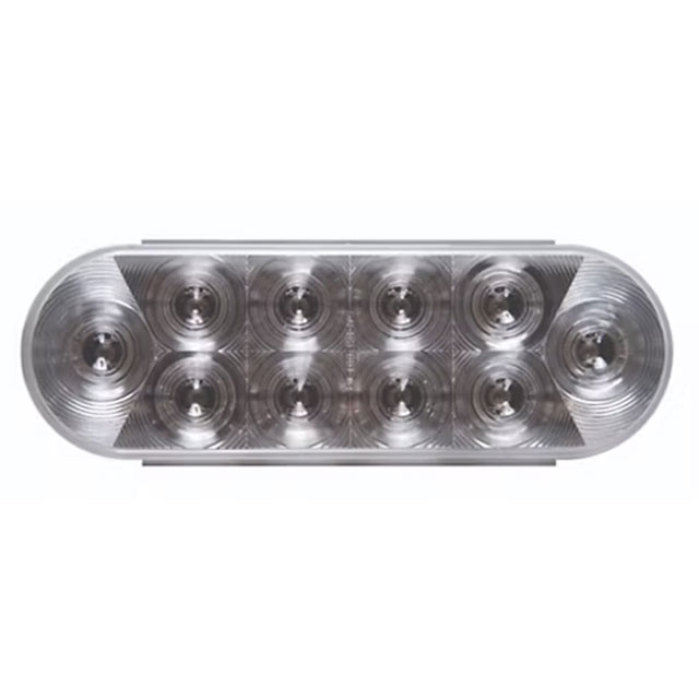 (image for) Trailer Utility Light LED 6" Oval Standard Dexter/Redneck #BUL-72CB