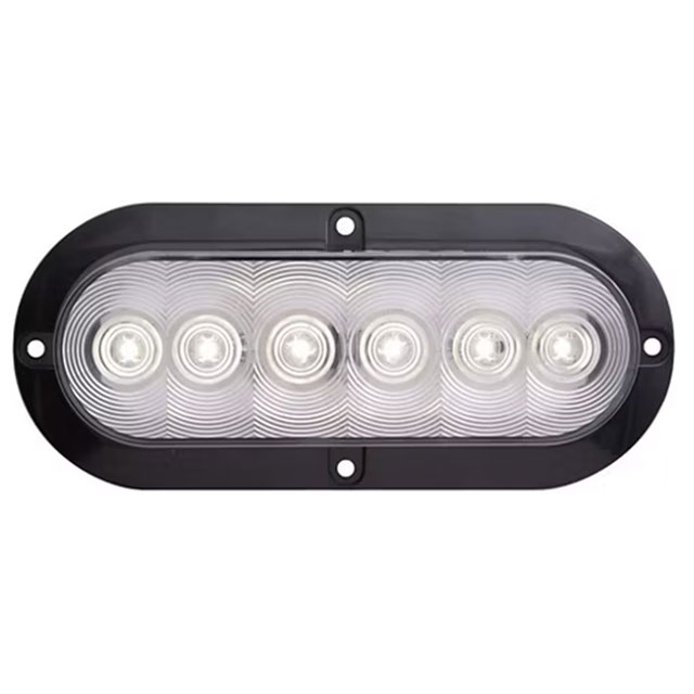 (image for) Trailer Utility Light Only Fleet LED 6" Oval 6 Diode Dexter/Redneck #BUL73CB
