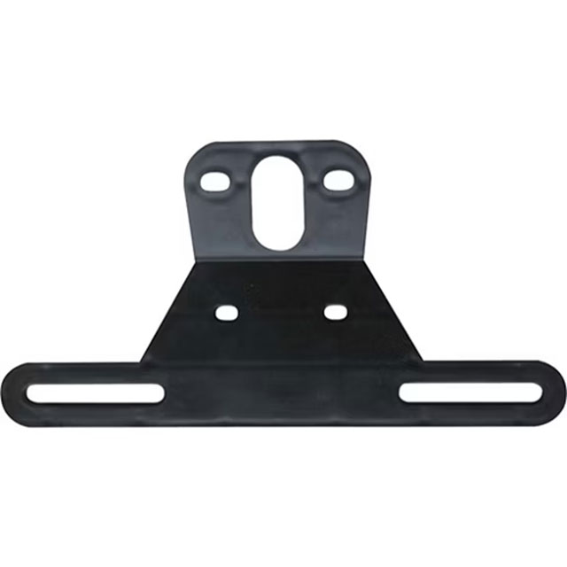 (image for) Trailer License Plate Bracket Black Plastic Dexter/Redneck #LP-10SB
