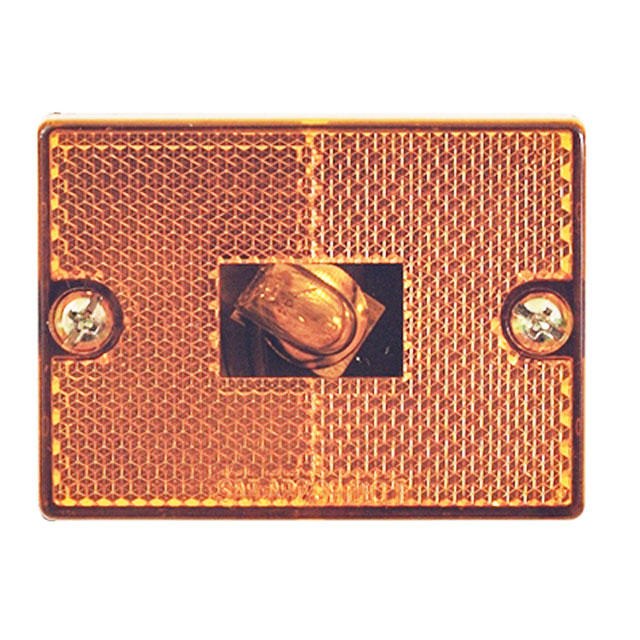 (image for) Trailer Marker Clearance Light Only Incandescent Amber Stud Mount Dexter/Redneck #LT01-050
