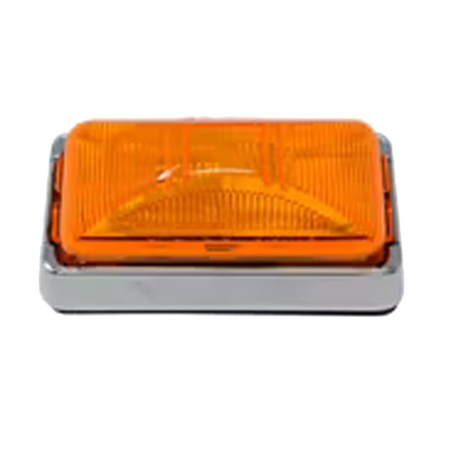 (image for) Trailer Marker Clearance Inc Light Kit Incandescent Mini Thinline Amber Dexter/Redneck #LT01-170
